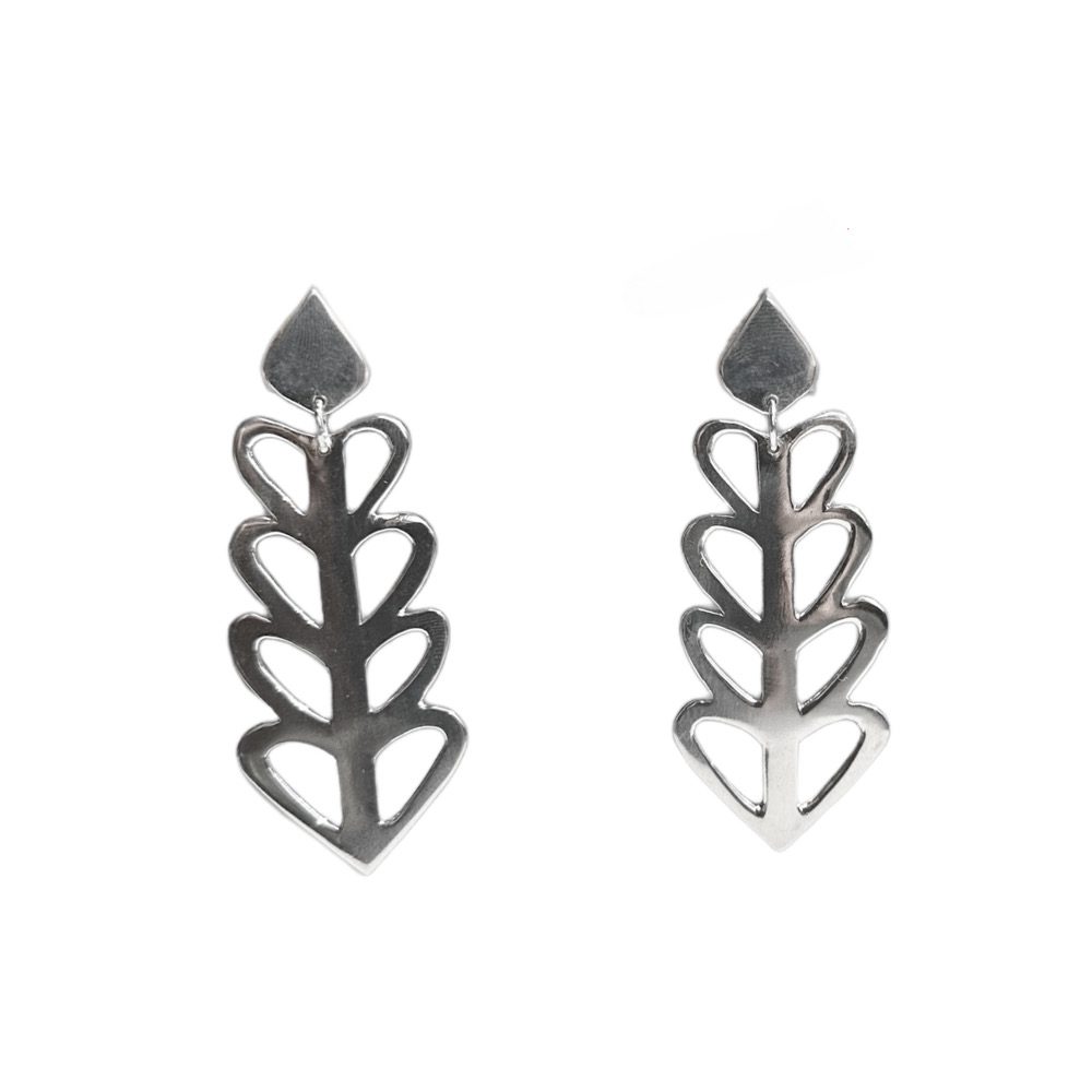 SOLD • Bailee Silver Drop Earrings