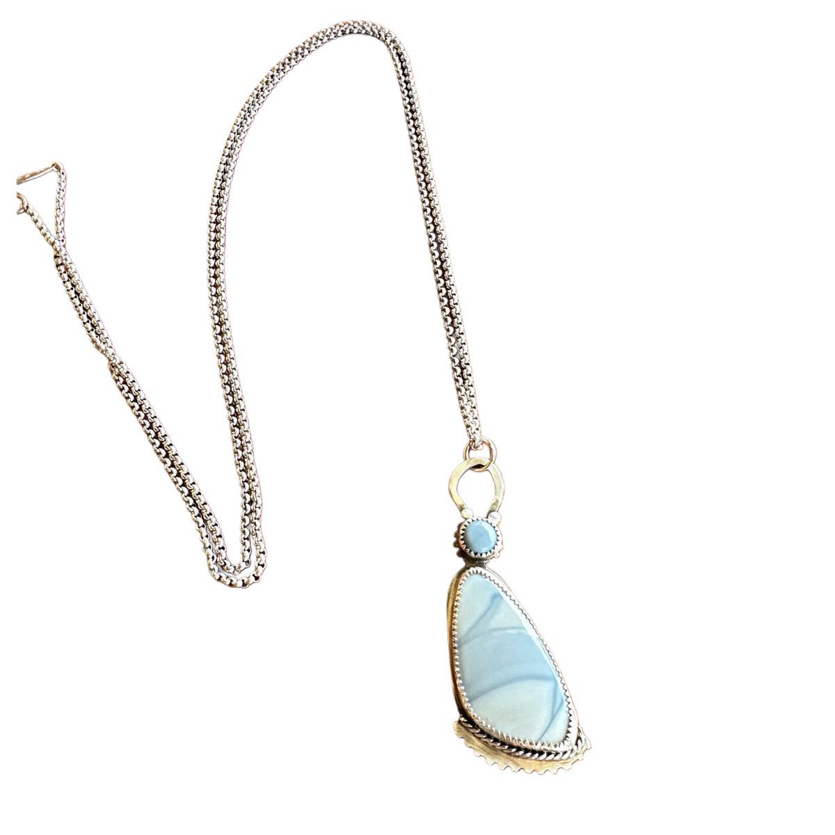 Owyhee Blue Opal Necklace