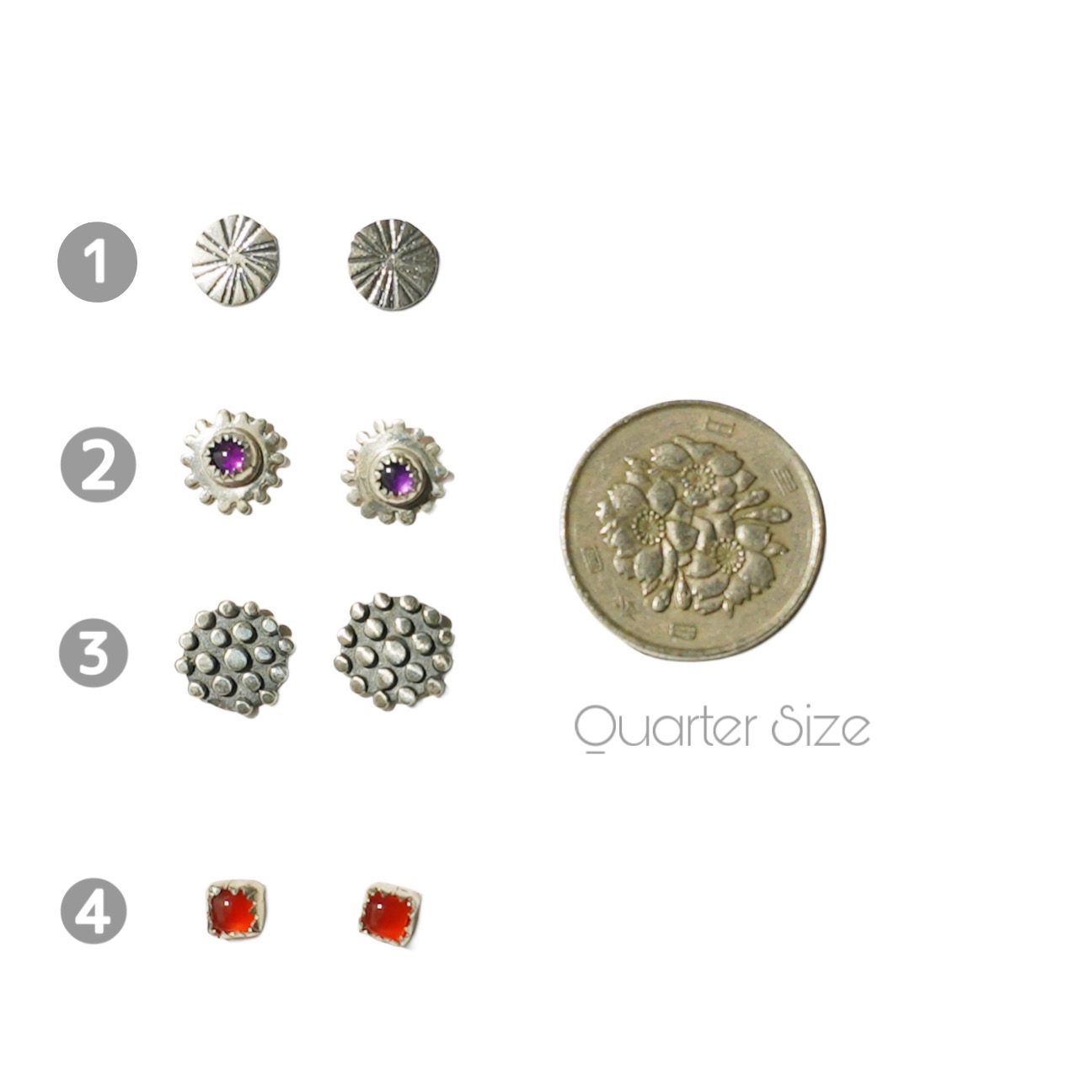 Sterling Silver Studs