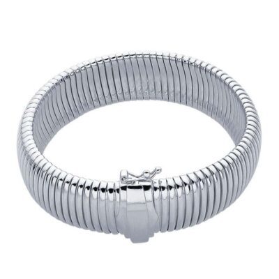Sterling Silver 16mm Tubogas Bracelet